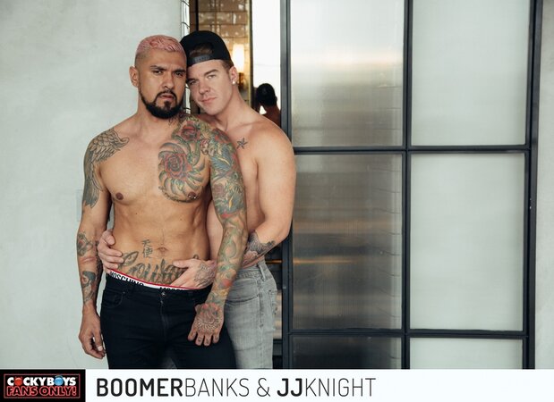 JJ Knight fucks Boomer Banks