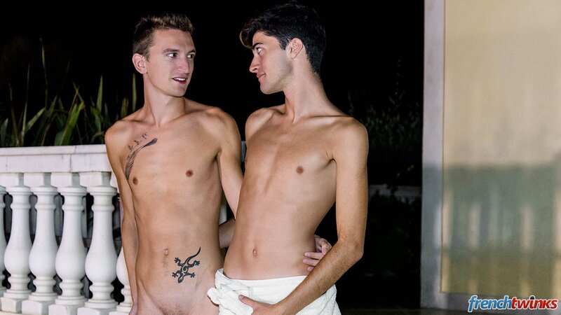 Baptiste Garcia and Matteo Lavigne fucks Justin