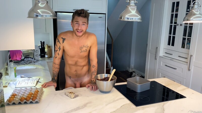 Naked Baking with Josh Moore, Scene 01