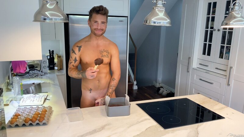 Naked Baking with Josh Moore, Scene 01