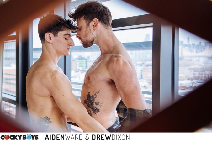 Drew Dixon and Aiden Ward fuck each other