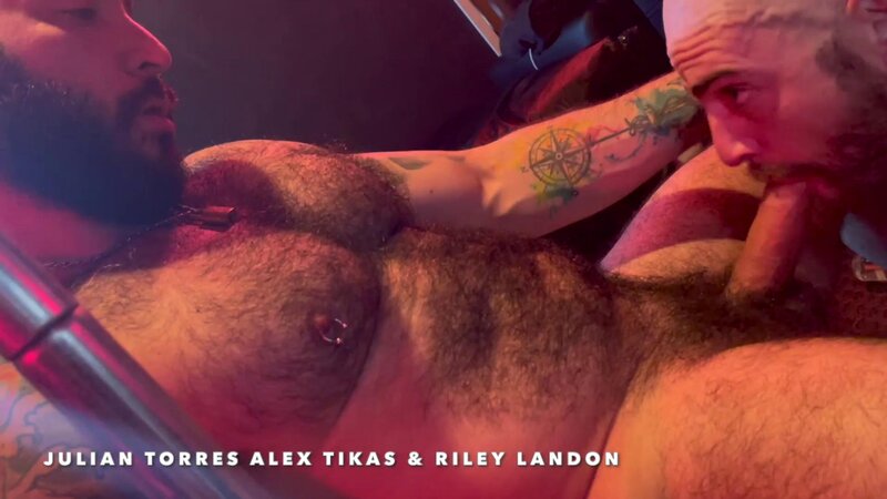 FFurryStud and Alex Tikas fucks Riley Landon