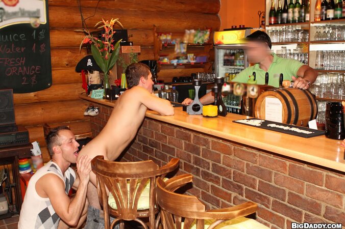 Getting Ass At The Bar