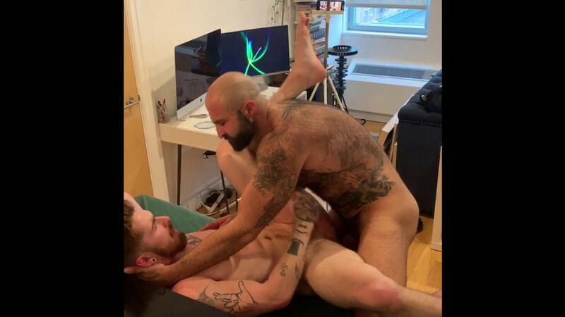 Atlas Grant and Marc Giacomo fucks Nick Milani