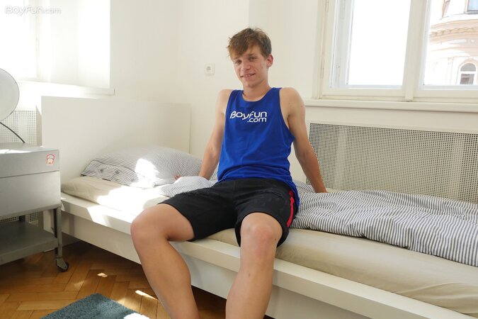 Jacob Dolce, solo, jerking off, Twinks, uncut, blond