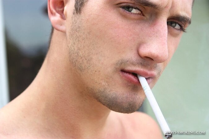 JD Phoenix Smoking Outdoors