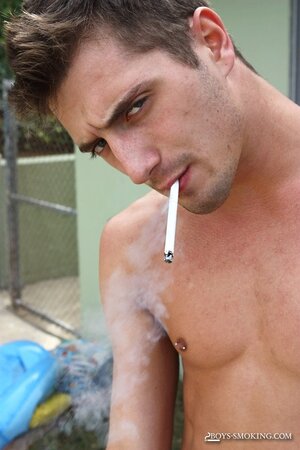 JD Phoenix Smoking Outdoors