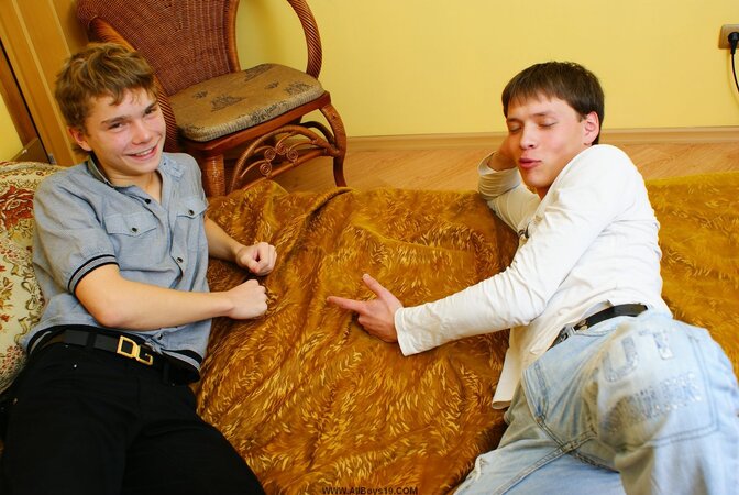 Beautiful virgin Russian boys get sinful for you