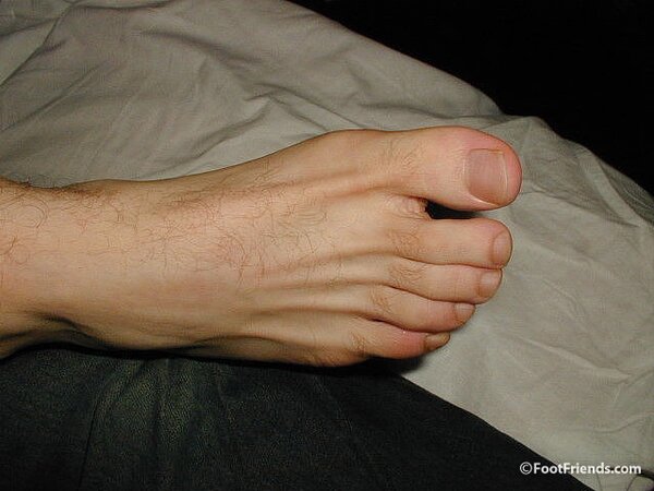 His Long Toes