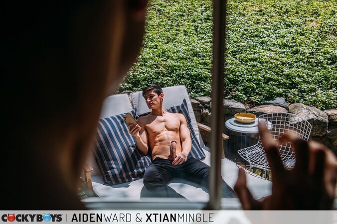 Aiden Ward fucks Xtian Mingle