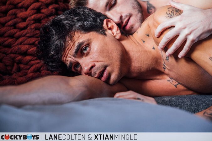 Lane Colten and Xtian Mingle fuck each other