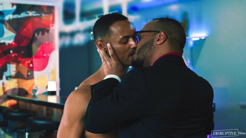 Businessman AJ Sloan seduced by Dillon Diaz at airport lounge