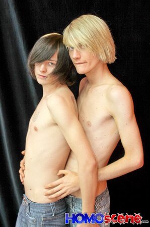 Emo boys Miles Pride and Preston Andrews show their love for anal