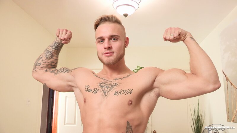 Pascal watches Jayden’s solo big cock masturbation in uncut footage