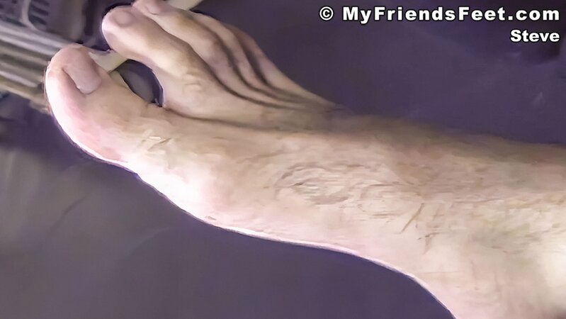 Steve teases with his soles in remastered lost footage