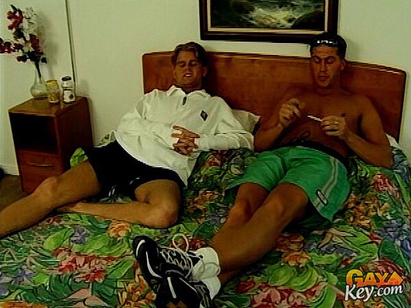 Scott Beckham and Jake Armstrong became close buddies after dominant fucking