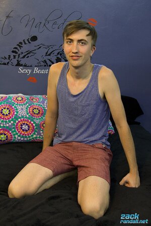 Cody Kings plays with his cock and balls before shooting a messy load