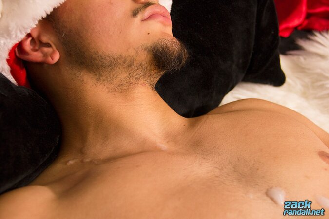Zane Vega strips, strokes, and pumps out a messy load in his solo