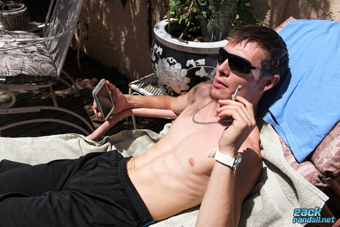 Adam Hess flashes his tight hole and jerks off in a hot outdoor solo