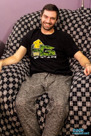 Js Wild squeezes Jeremy Cox’s balls and he cums hard