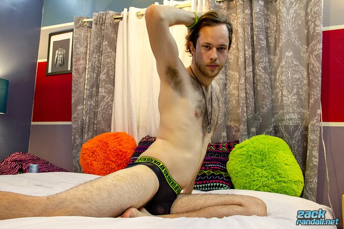 Woody Johnson fucks his hole with a buzzing toy