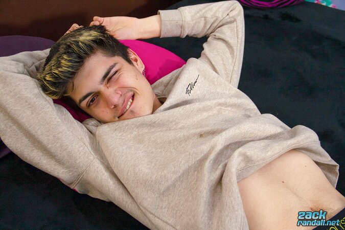 Javier Santini tries toys and jerks his cock for a milky solo finish