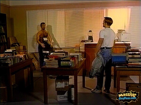 Will Clark shaves Hunter Scott’s chest before deep sucking