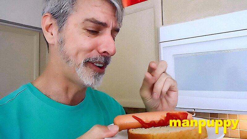Richard Lennox gets humiliated and eaten by his giant step-dad in the kitchen