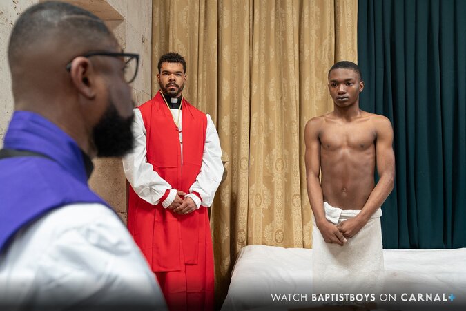 Dominic Young gets anointed and fucked by Pastor Cali
