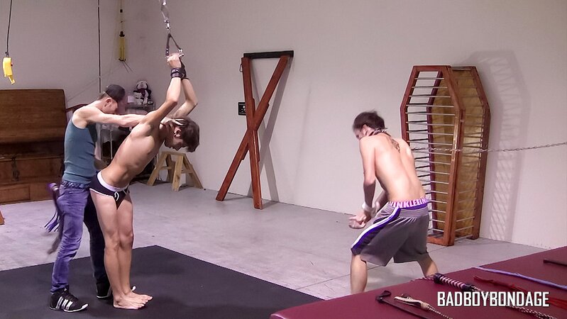 Axel Johnson punishes and dominates Joel Turner and Kevin Rodriguez