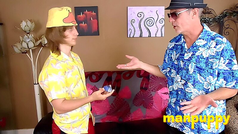 Richard Lennox spanks stepson Elis Ataxxx’s bare ass hard