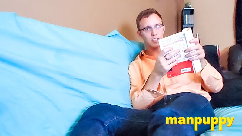 Giant nerd Travis Smith bats you away as you crawl toward his smelly socks