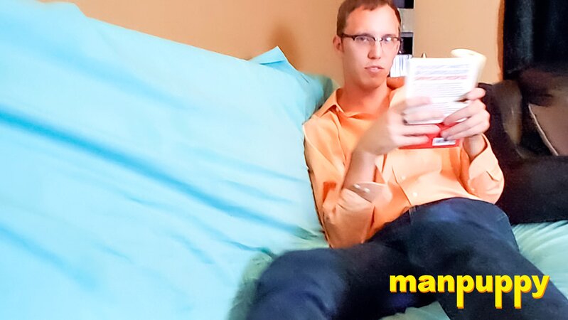 Giant nerd Travis Smith bats you away as you crawl toward his smelly socks