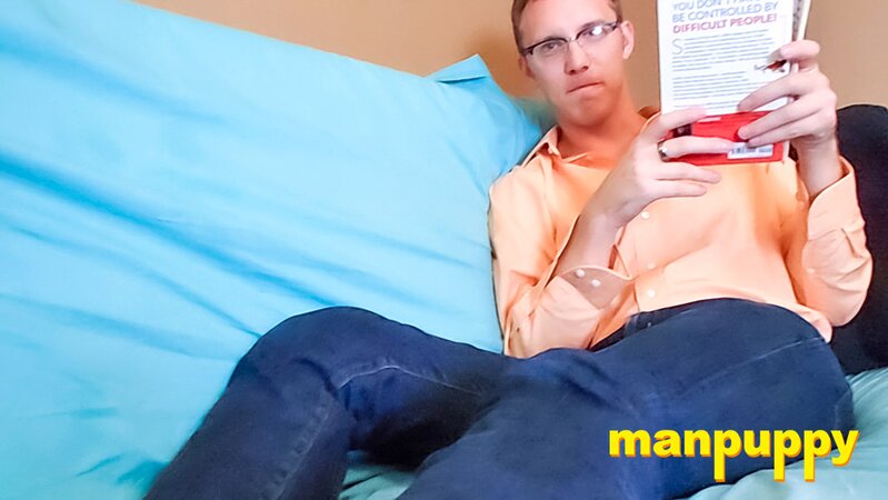 Giant nerd Travis Smith bats you away as you crawl toward his smelly socks