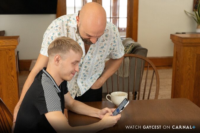 Professor Adam Snow pounds Noah White’s tight hole hard and deep