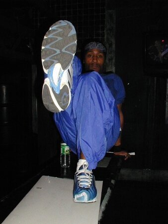 Men flaunt dirty sneakers with confidence