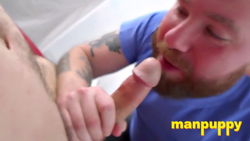 Kaleb DeWulf begs Richard Lennox for blowjobs all day
