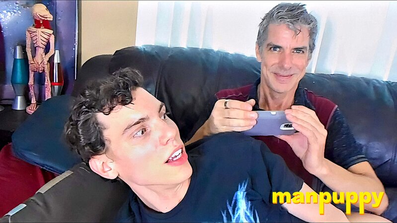 Richard Lennox spanks bratty Aiden Valentine over his tighty whities