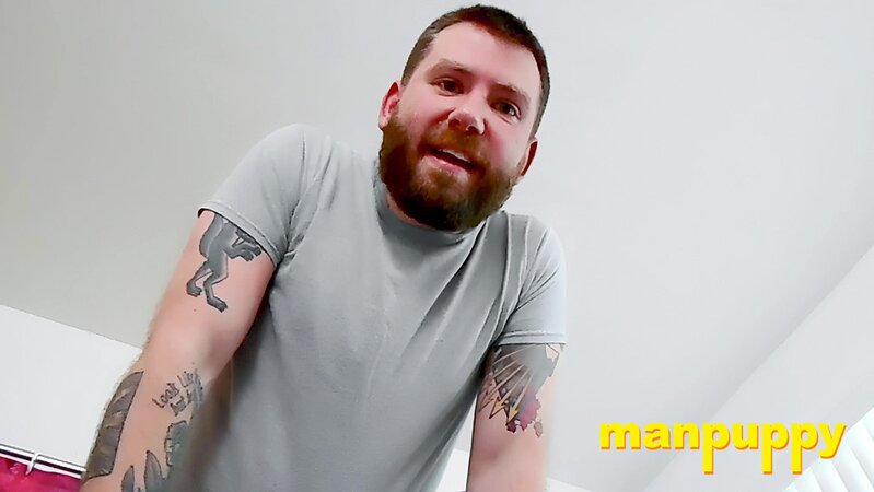 Richard Lennox jerks off with Kaleb DeWulf trapped in his foreskin