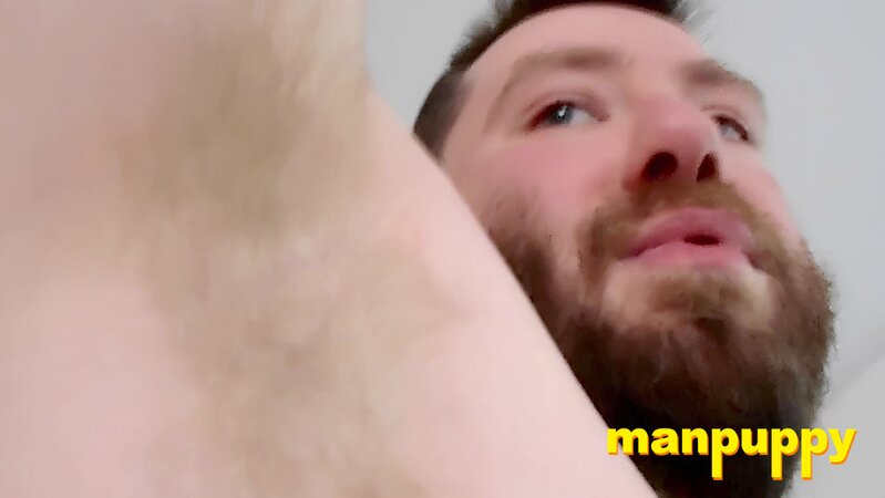 Richard Lennox jerks off with Kaleb DeWulf trapped in his foreskin