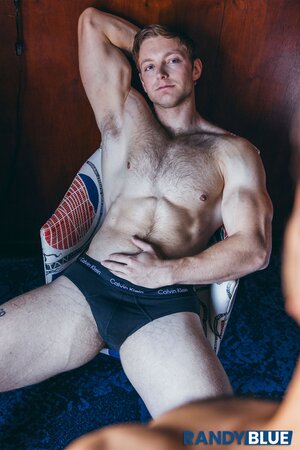 Kyle Denton dominates Jack Emhoff, fucking him hard all over the room