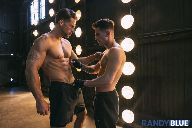 Roman Todd and Trevor Brooks work out then fuck hard