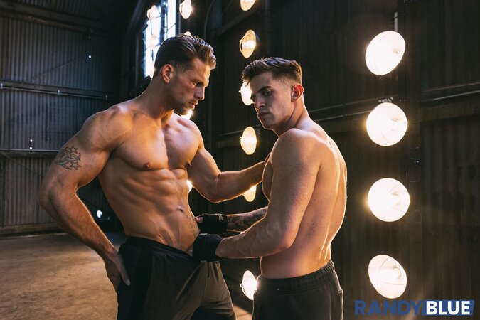 Roman Todd and Trevor Brooks work out then fuck hard