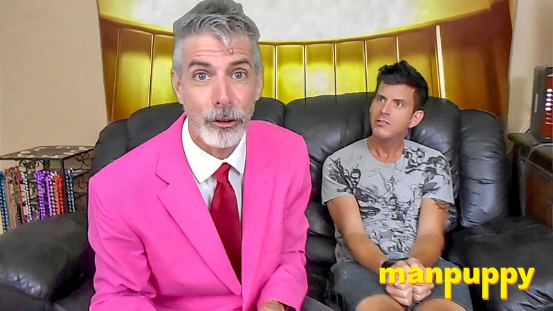 Richard Lennox tickles Jeff Drizzle’s feet on sofa
