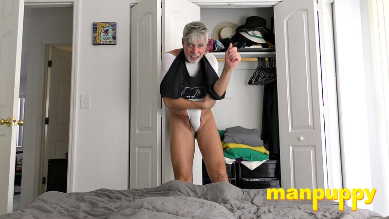Richard Lennox gives wedgies in XXXL underwear