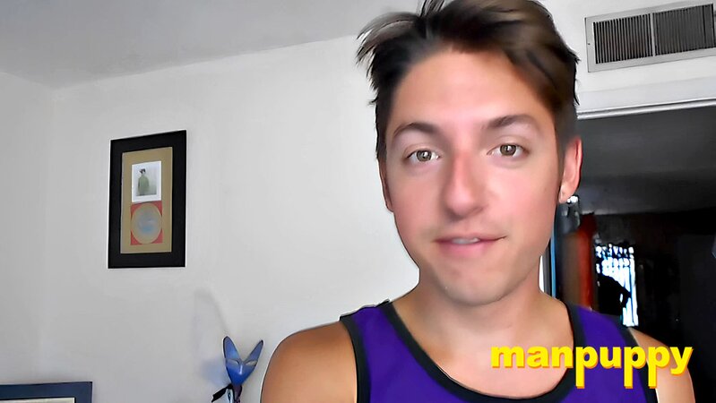 Twink Devin Jones shows ass and nipples