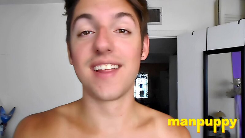 Twink Devin Jones shows ass and nipples