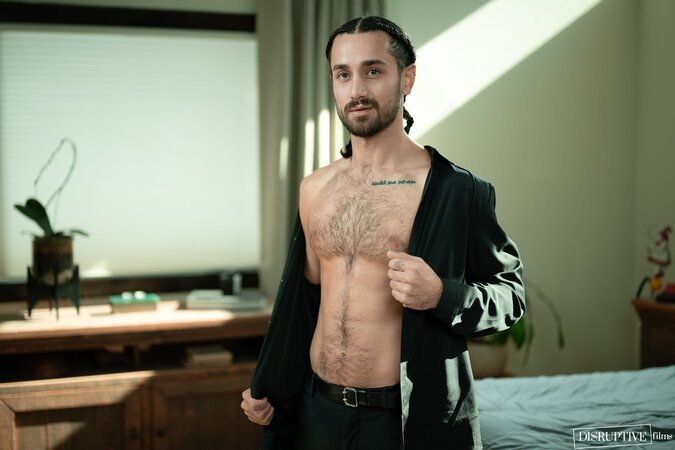 Hairy Matty West pounds Noah Asli’s ass missionary and doggy style