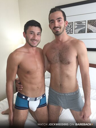 Braxton Ryan and Scott DeMarco get primal with missionary and doggy pounding