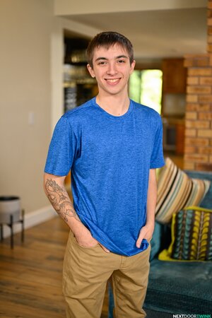 College boys hire hot tutor Justin DaJock for study session turned sex